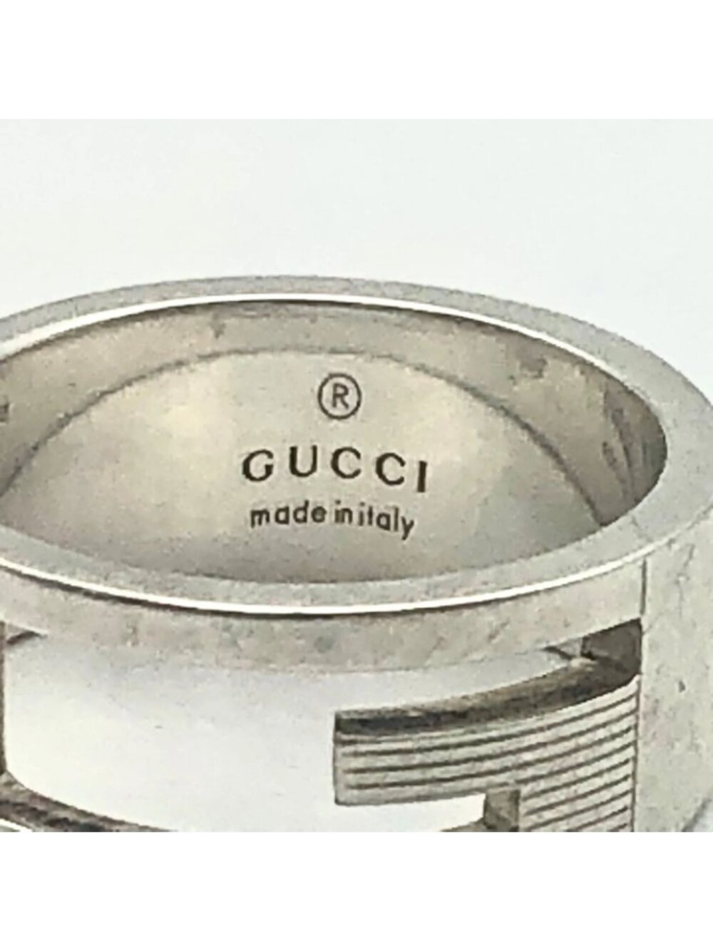 Gucci Silver Ring GG Necklace - Picture 8 of 9